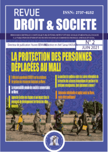 العدد الثاني من مجلة القانون و المجتمع- فرنسية-