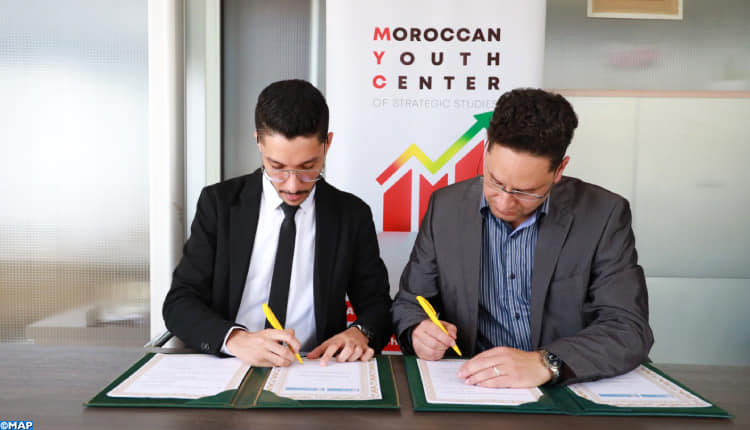 توقيع اتفاقية شراكة وتعاون بين معهد الدراسات الاجتماعية والإعلامية و مركز الشباب المغربي للدراسات الاستراتيجية.